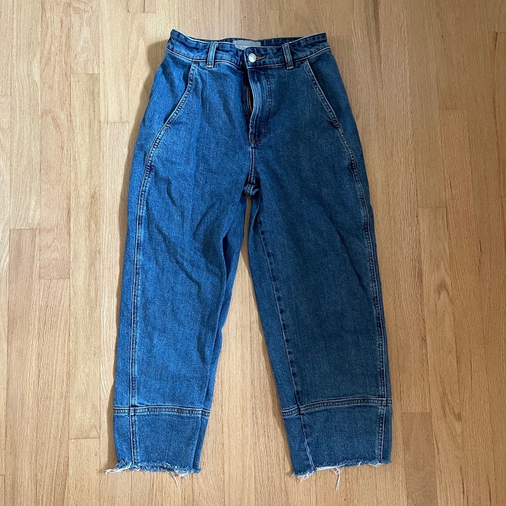 Everlane Barrel Leg Jeans